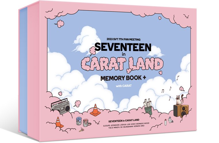 Official preorder SEVENTEEN 2023 SVT 7TH FANMEETING SEVENTEEN IN