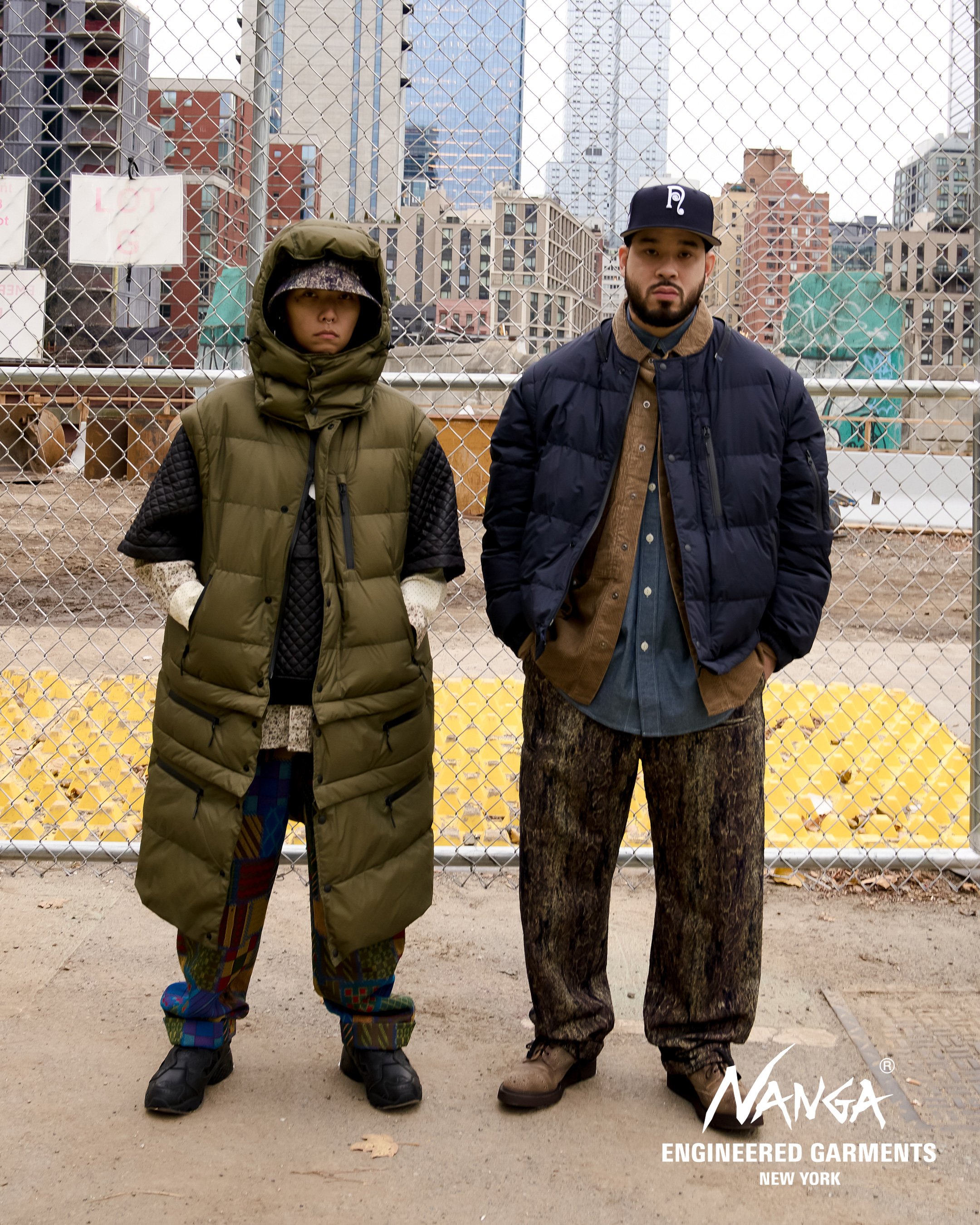 Engineered Garments x Nanga - Detachable Down Coat FW25