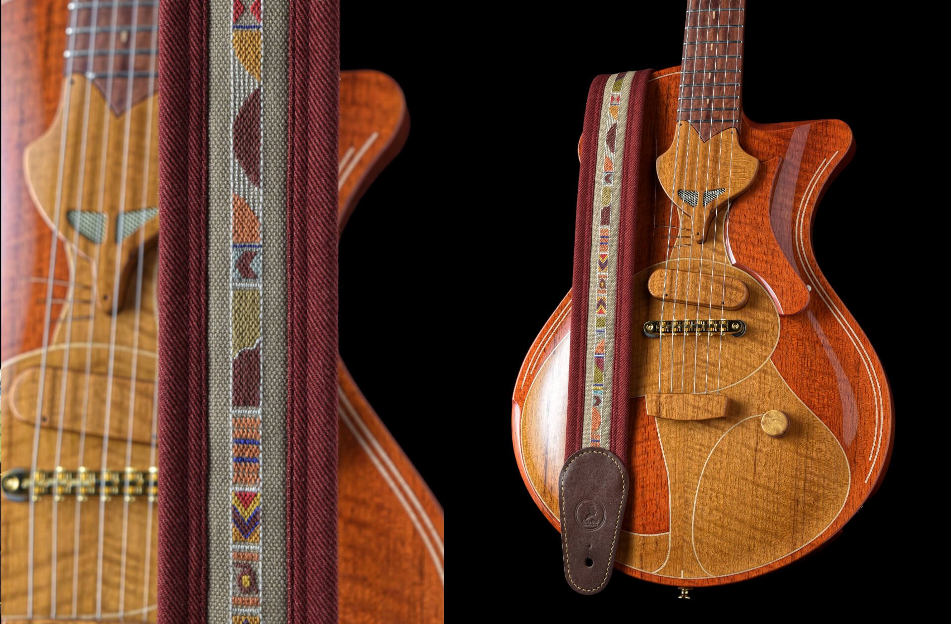 Jersey Girl Homemade Guitars - Claudia the Fox