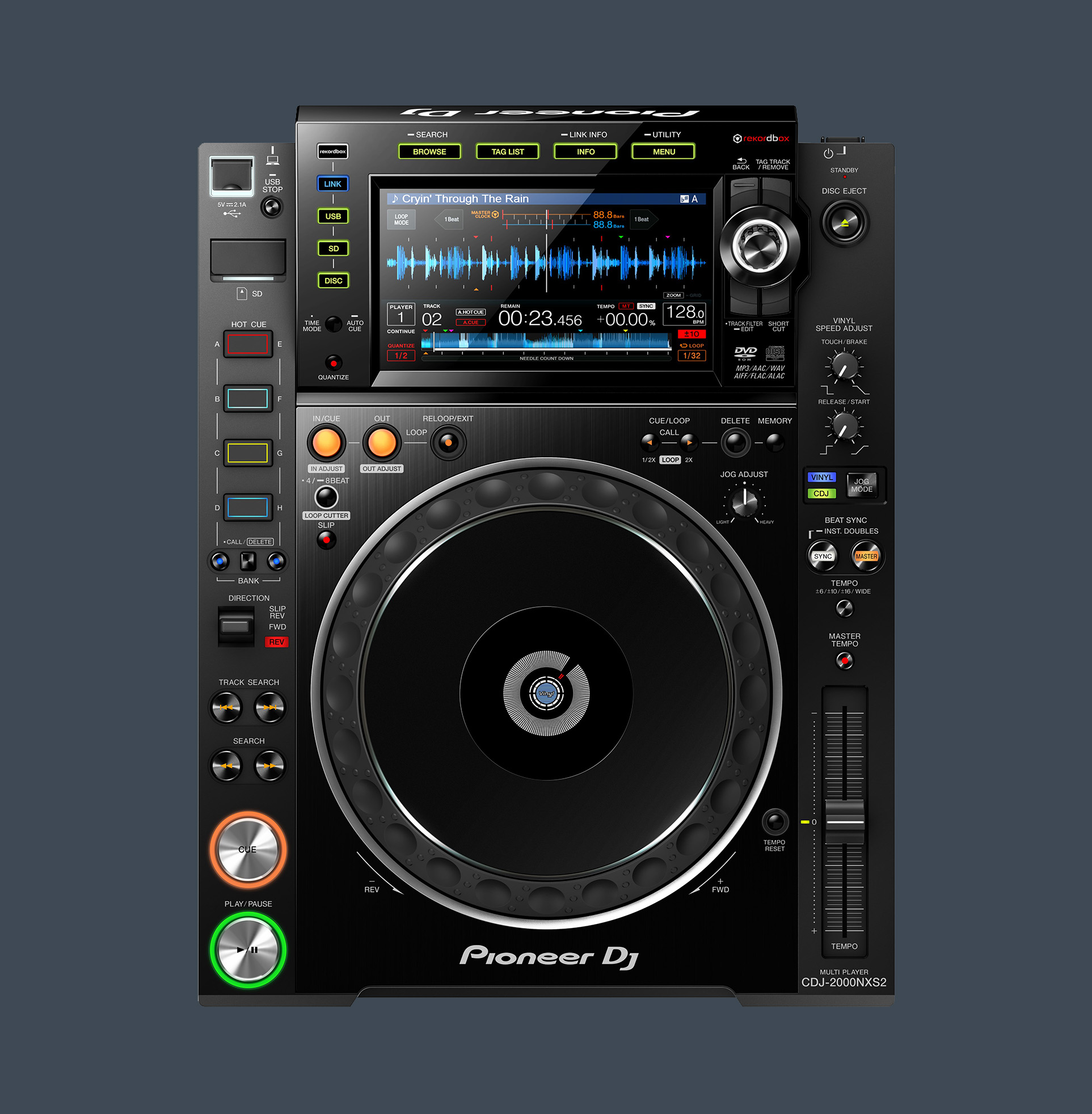 Pioneer DJ CDJ-2000NXS2 - DJ Shop Cyprus