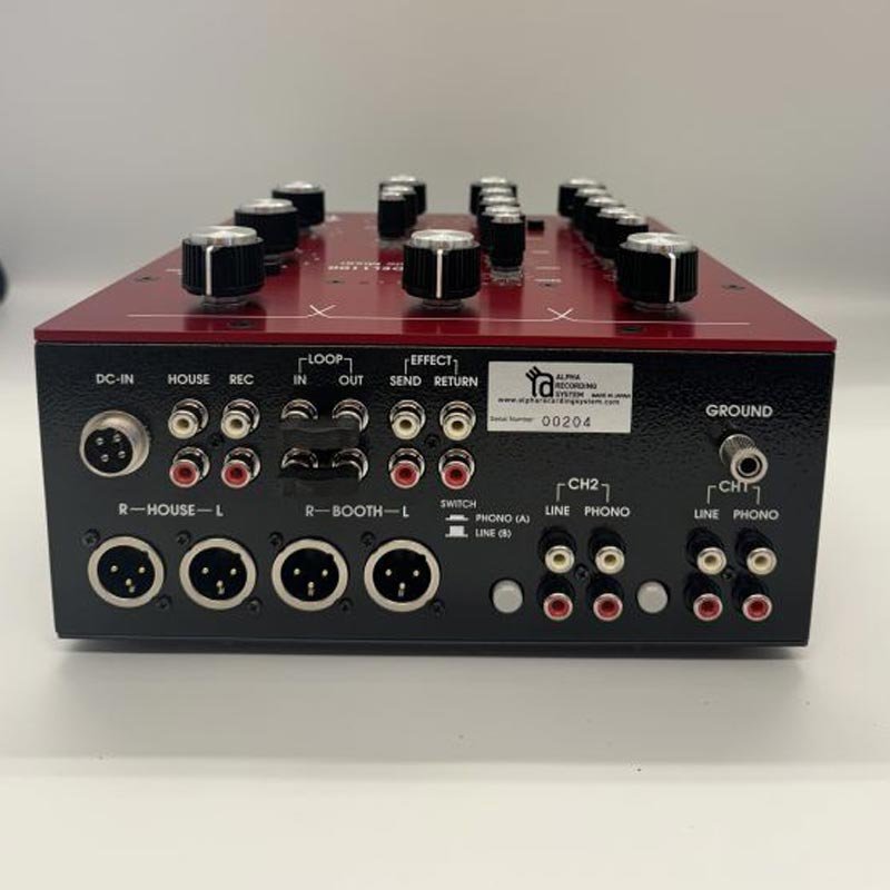 Alpha Recording System ARS 1100 Mixer (Red) — Dope Jams
