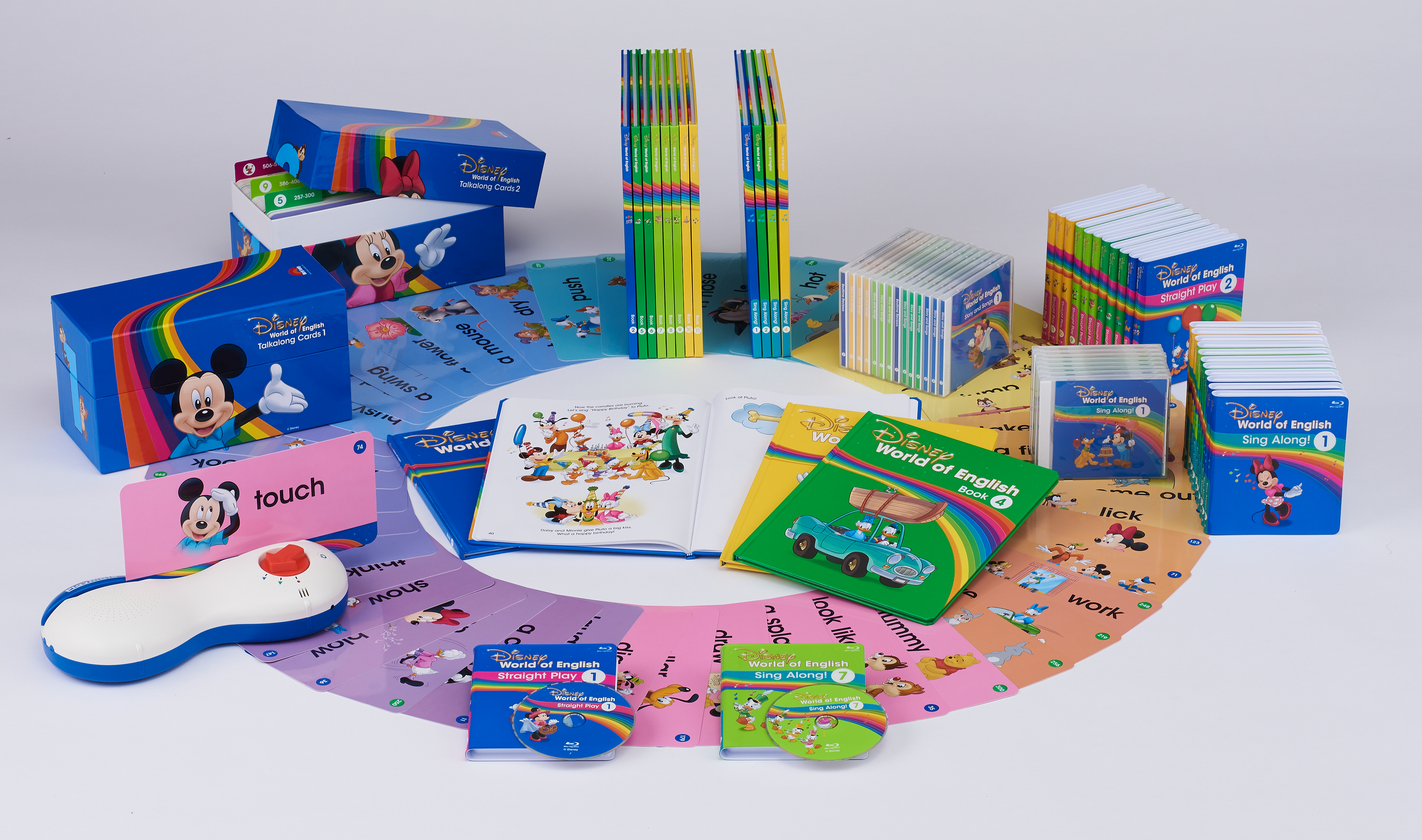 Disney's World of English 質問と回答カードセット Disney's World of