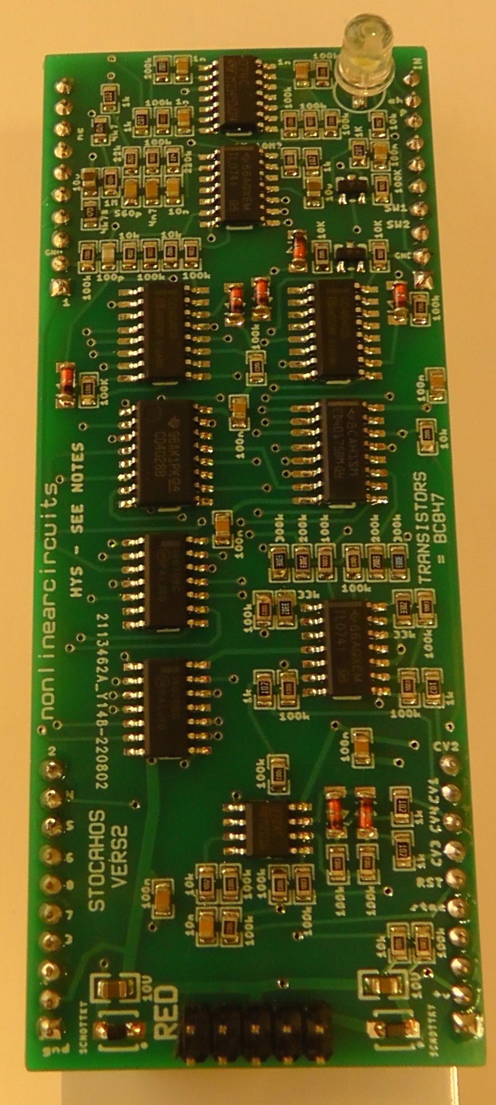 chaos vs random gate and CV generator — Nonlinearcircuits
