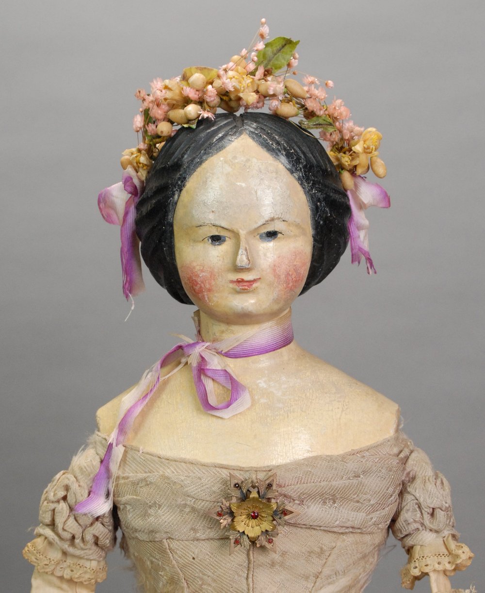 Large German Wooden from the Grodner Tal — Carmel Doll Shop