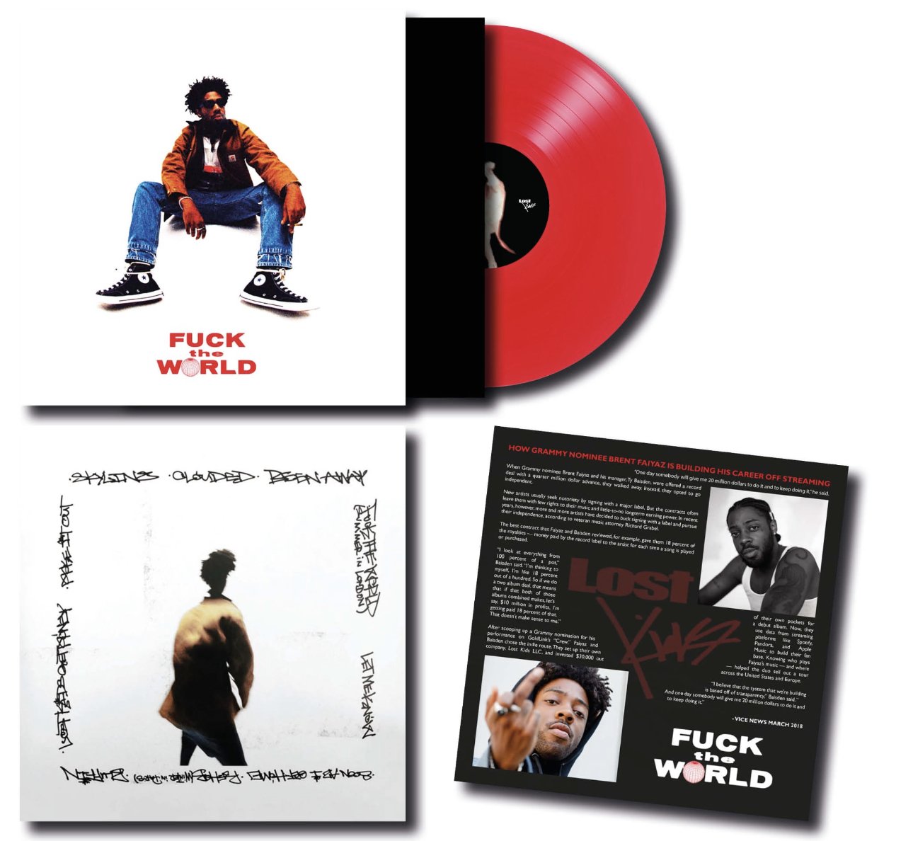 Fuck the World- Brent Faiyaz — Vertigo Vinyl