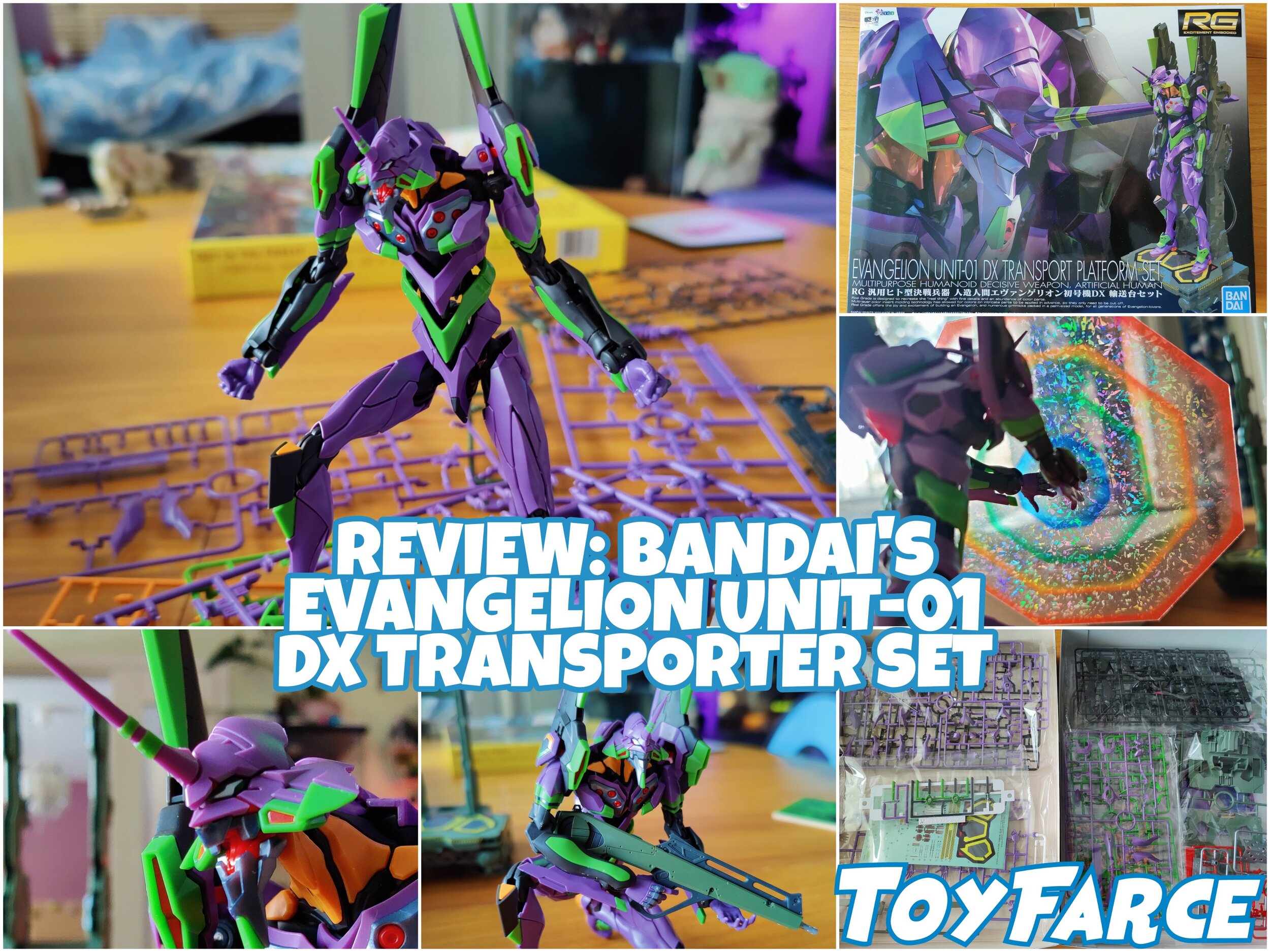 ToyFarce — REVIEW: BANDAI'S EVANGELION UNIT-01 DX TRANSPORT