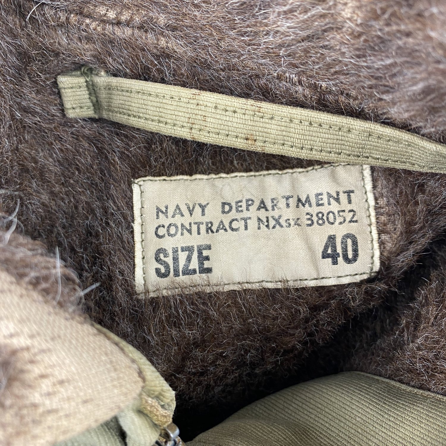 MARKED: Navy Department Contract U.S.N. WW2 Jacket