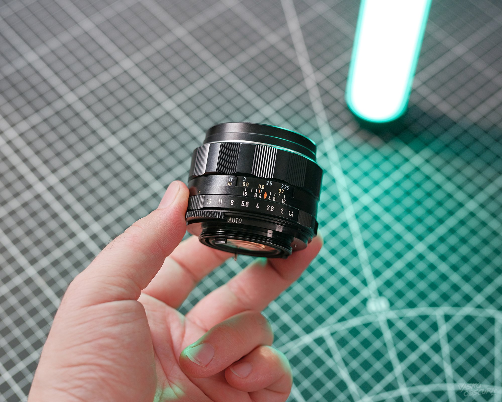 Asahi Super-Multi-Coated Takumar 50mm f/1.4: Build Quality, Design
