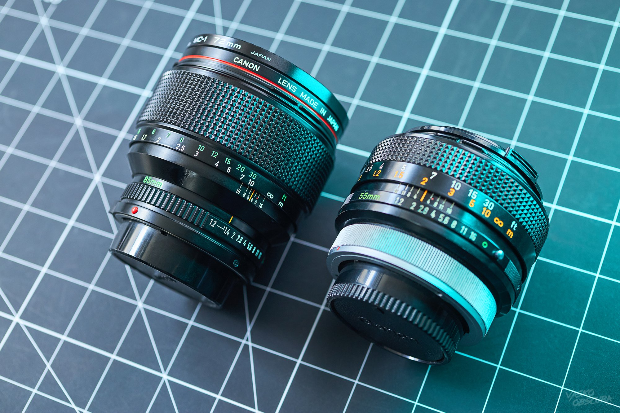 Canon nFD 85mm f1.2 L - Lens Info