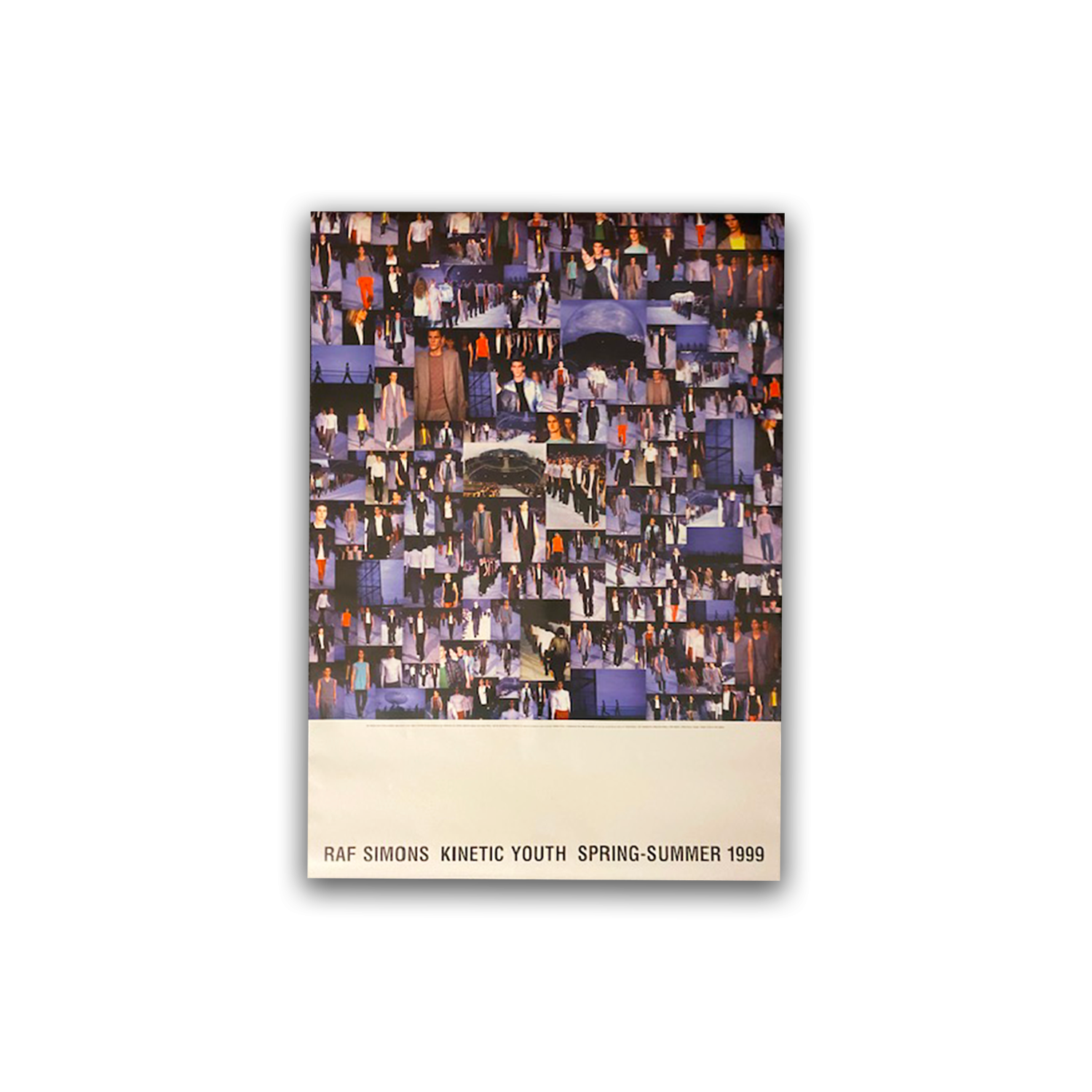 Kinetic Youth SS99 - Raf Simons Poster — Sasori Books