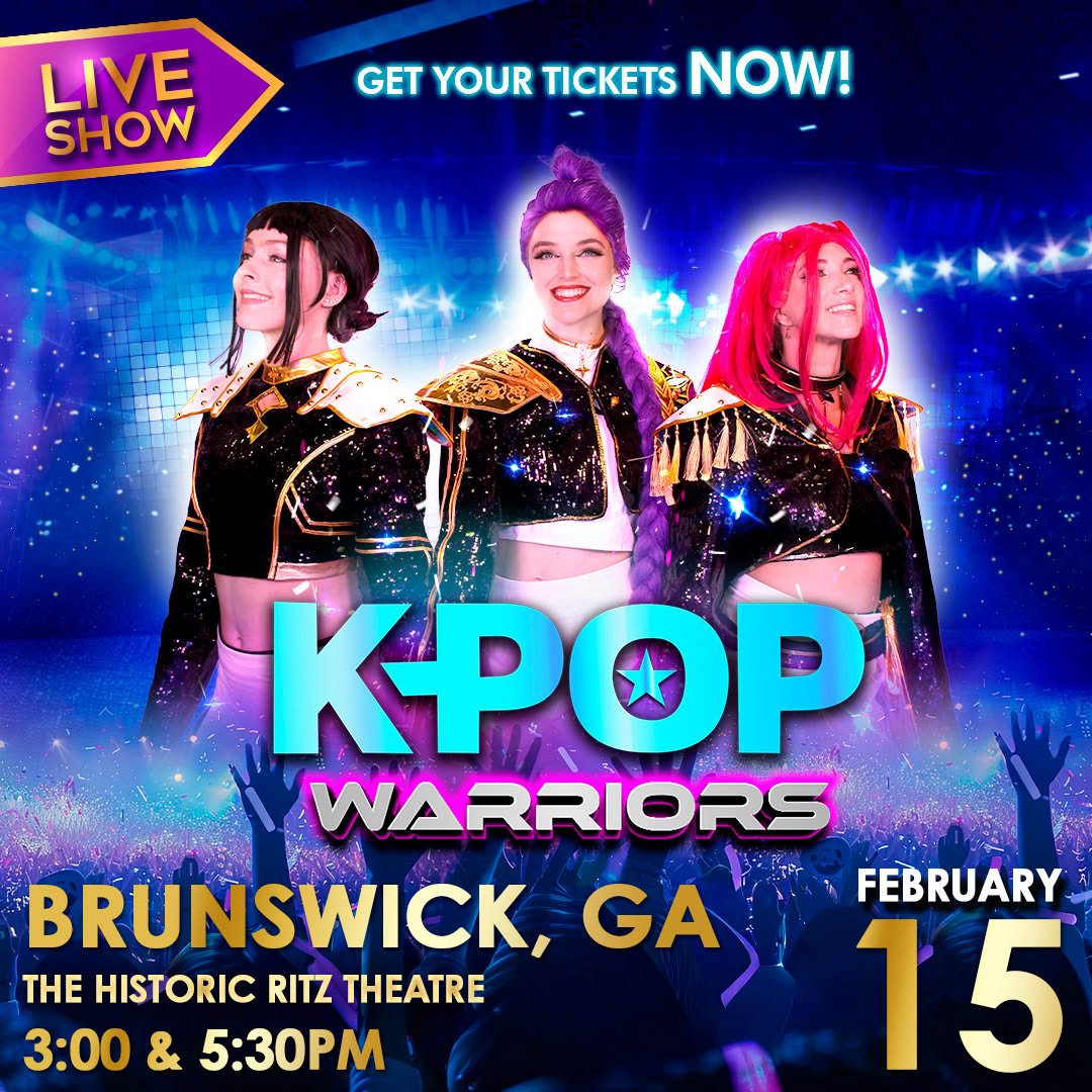 KPOP Warriors LIVE! — Golden Isles Arts & Humanities