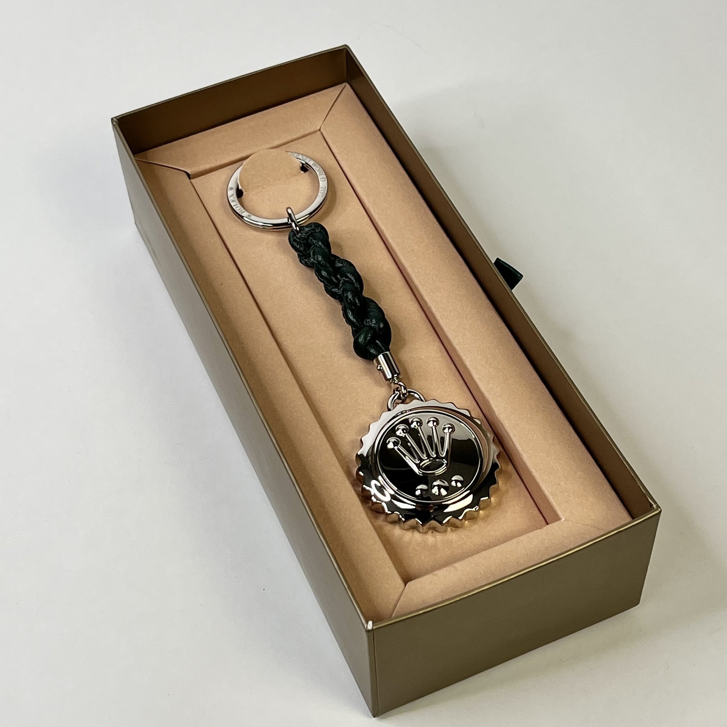 Rolex Baselworld 2011 Fluted Bezel Keychain – Limited Edition with Box
