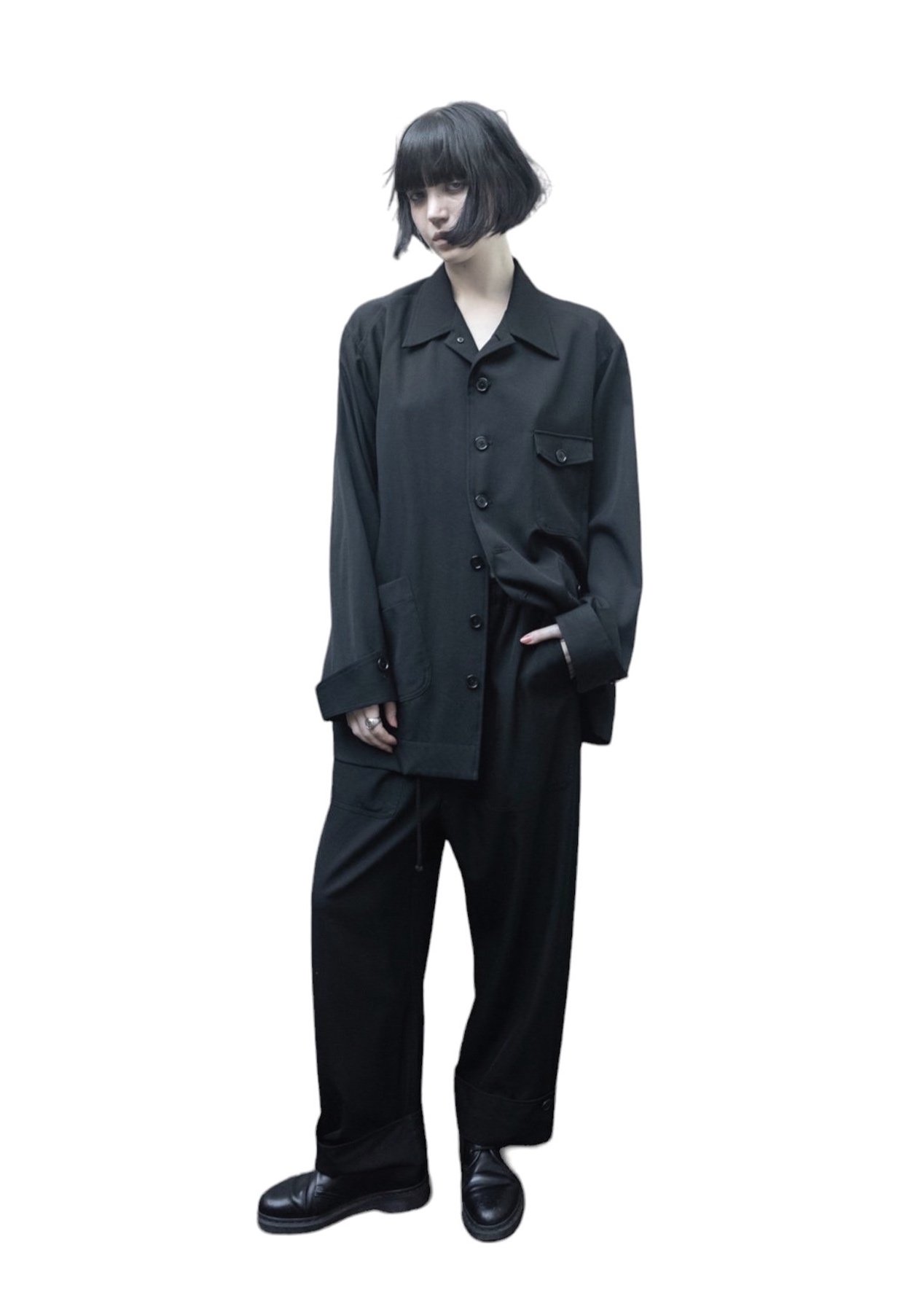WILDSIDE Yohji Yamamoto × Kie Einzelganger Wool Gabardine Pajama