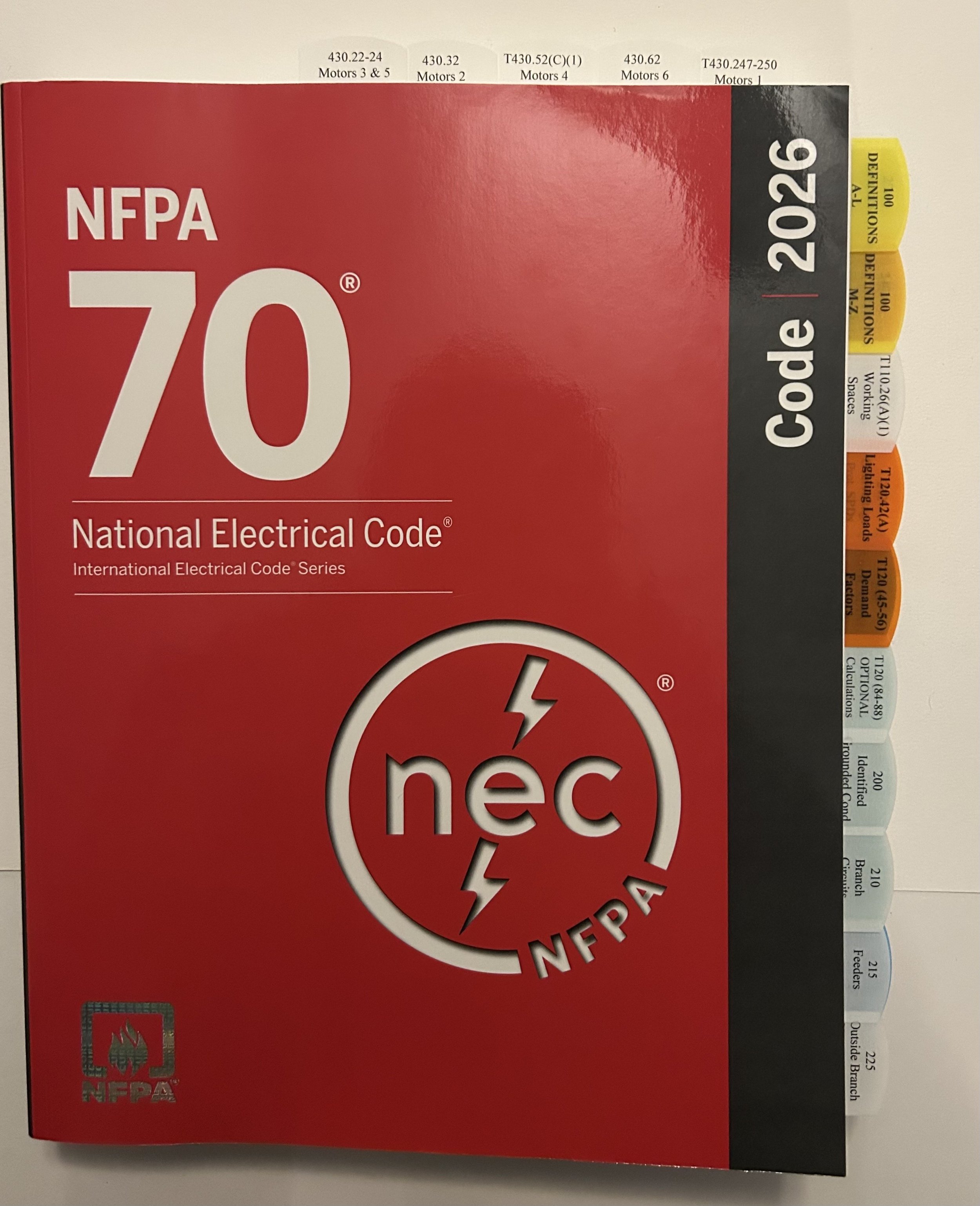 Tabs for NEC 2023 Codebook — Smart Tab