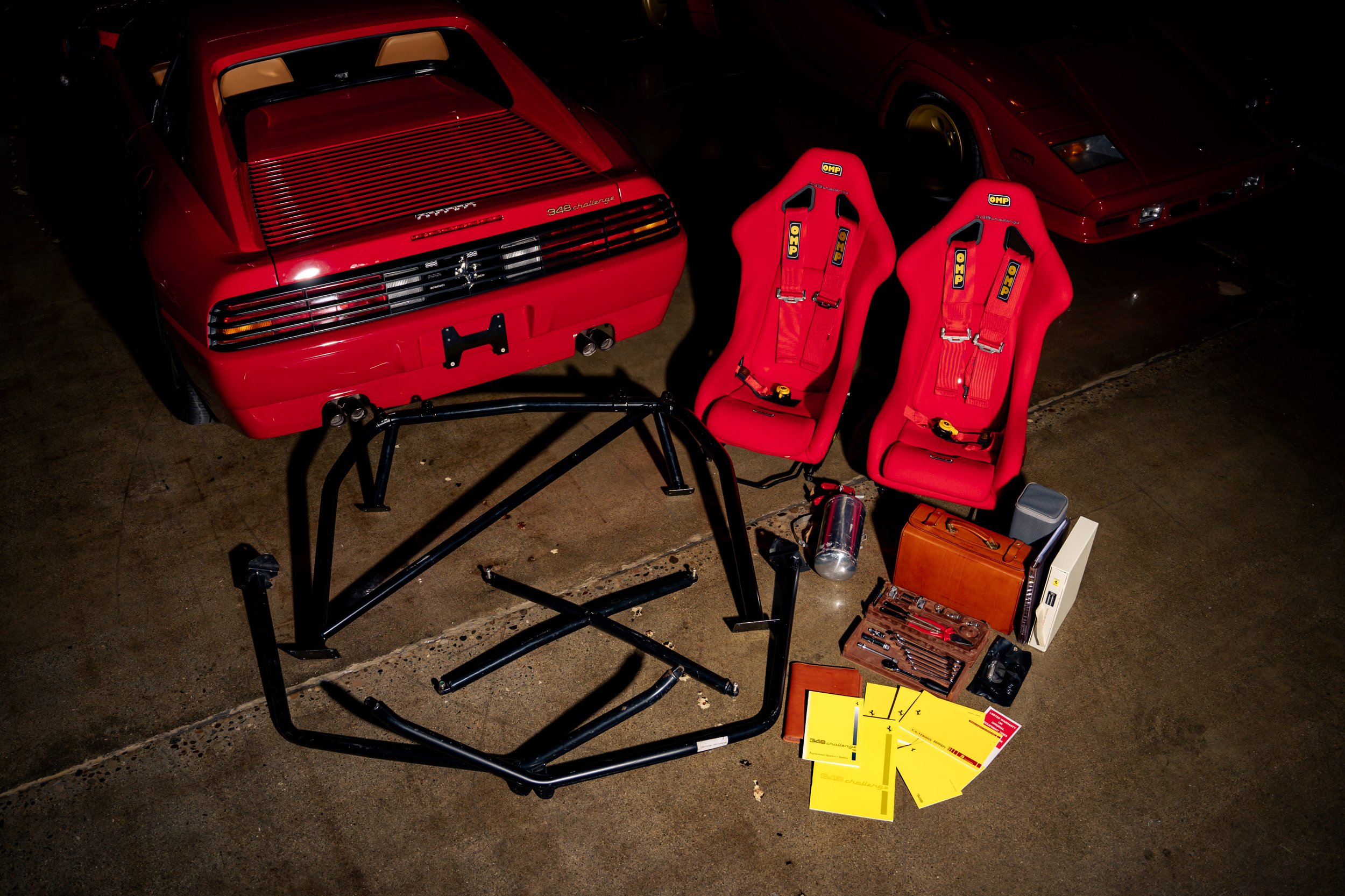 フェラーリ348 TB ミニガレージセット フェラーリ348 TB ミニガレージ