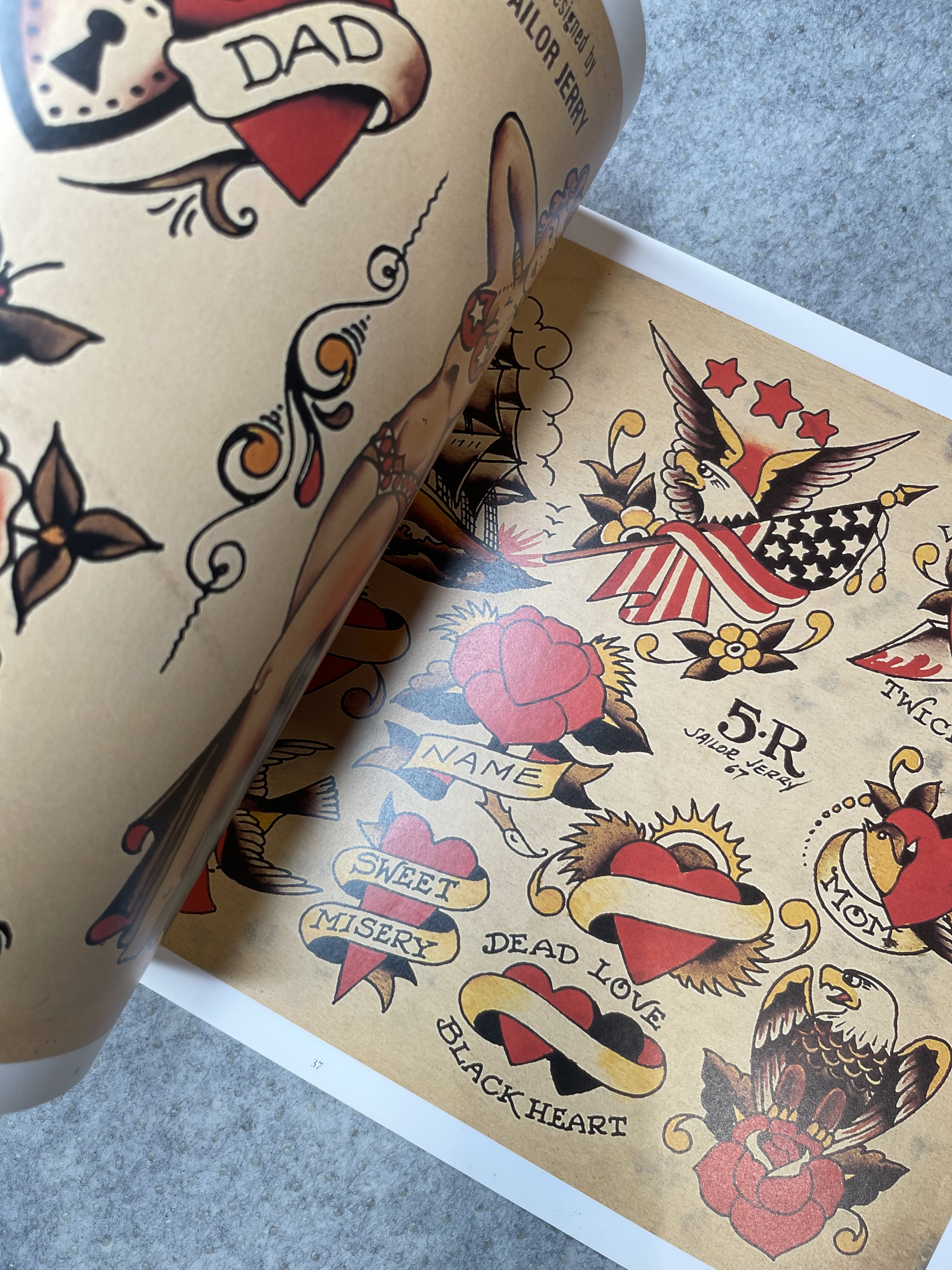 Sailor Jerry Tattoo Flash Volume 1 — Bakezori Books