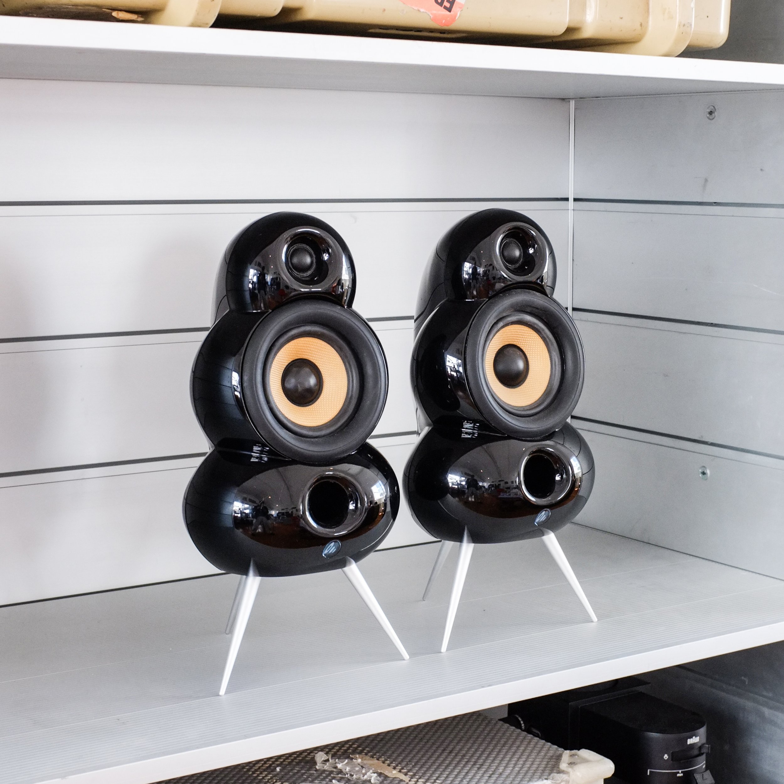 Black MiniPod Speakers by Scandyna — KIOSK