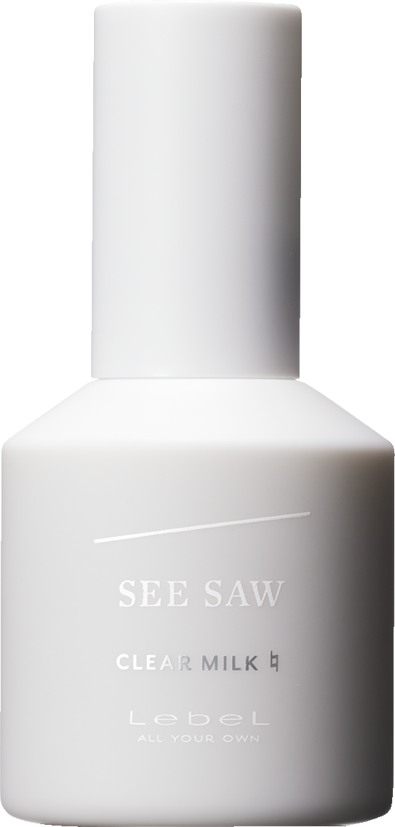 SEE/SAW CLEAR MILK ♮ | SEE/SAW クリアミルクナチュラル — hair