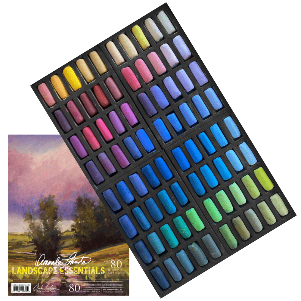 Amanda Houston curated pastel sets artwork fine art drawing