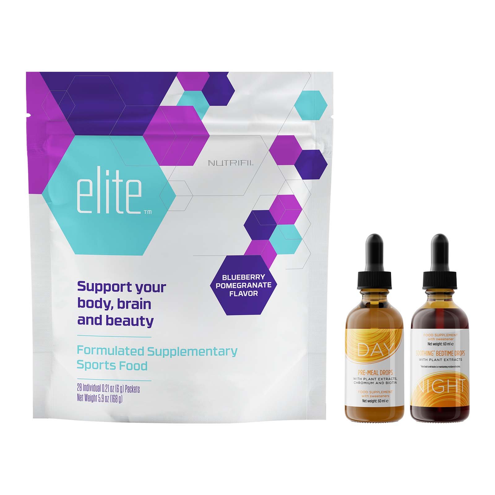 Co.Lab Day & Night Drops + Nutrifii Elite Combo - Full Wellness