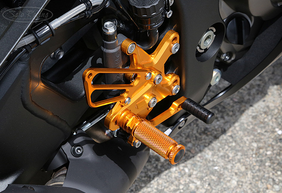 SATO RACING Reverse Shift Rear Sets for Kawasaki Ninja ZX-10R 2016