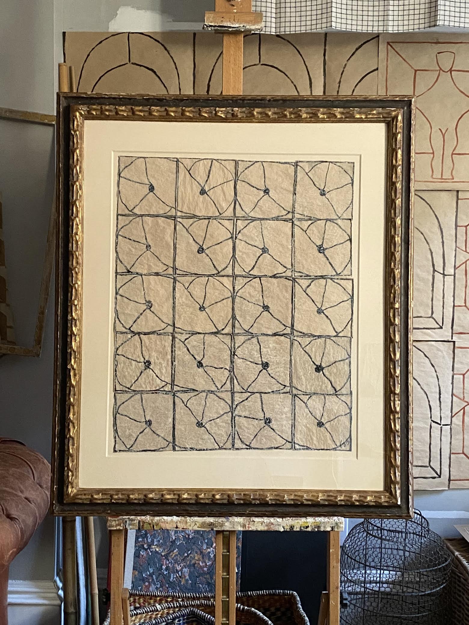 IDEE アートポスター額入り Wayne Pate ウェイン・ペイト IDEE アート