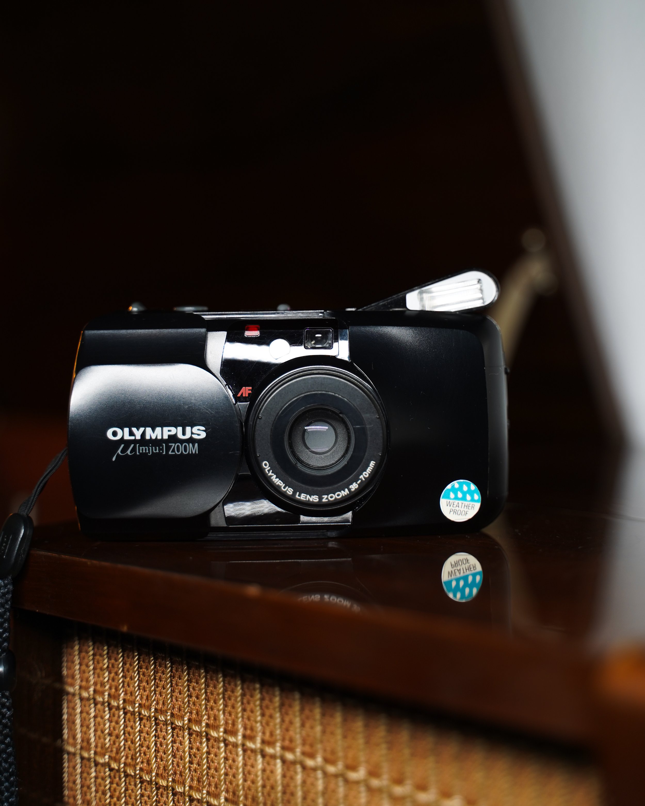 動作品】OLYMPUS μ[mju:]ZOOM70 DELUXE 0118 良品・動作品】OLYMPUS μ
