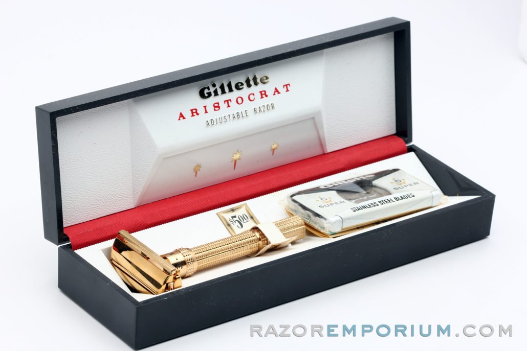 1960 Gillette - Slim Aristacrat Adjustable — Razor Archive