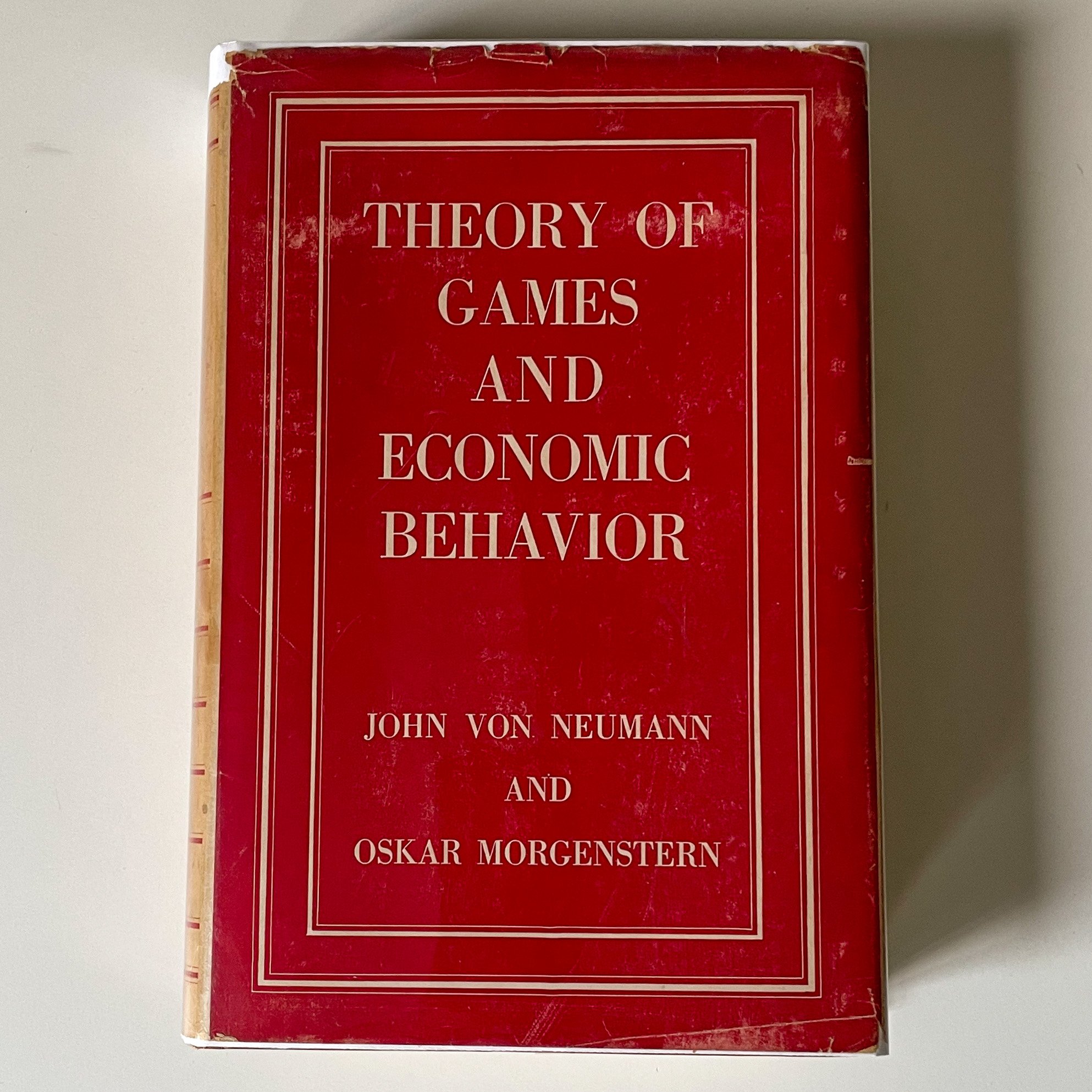 2nd ed] Theory of Games and Economic Behavior — Weinberg Modern Books