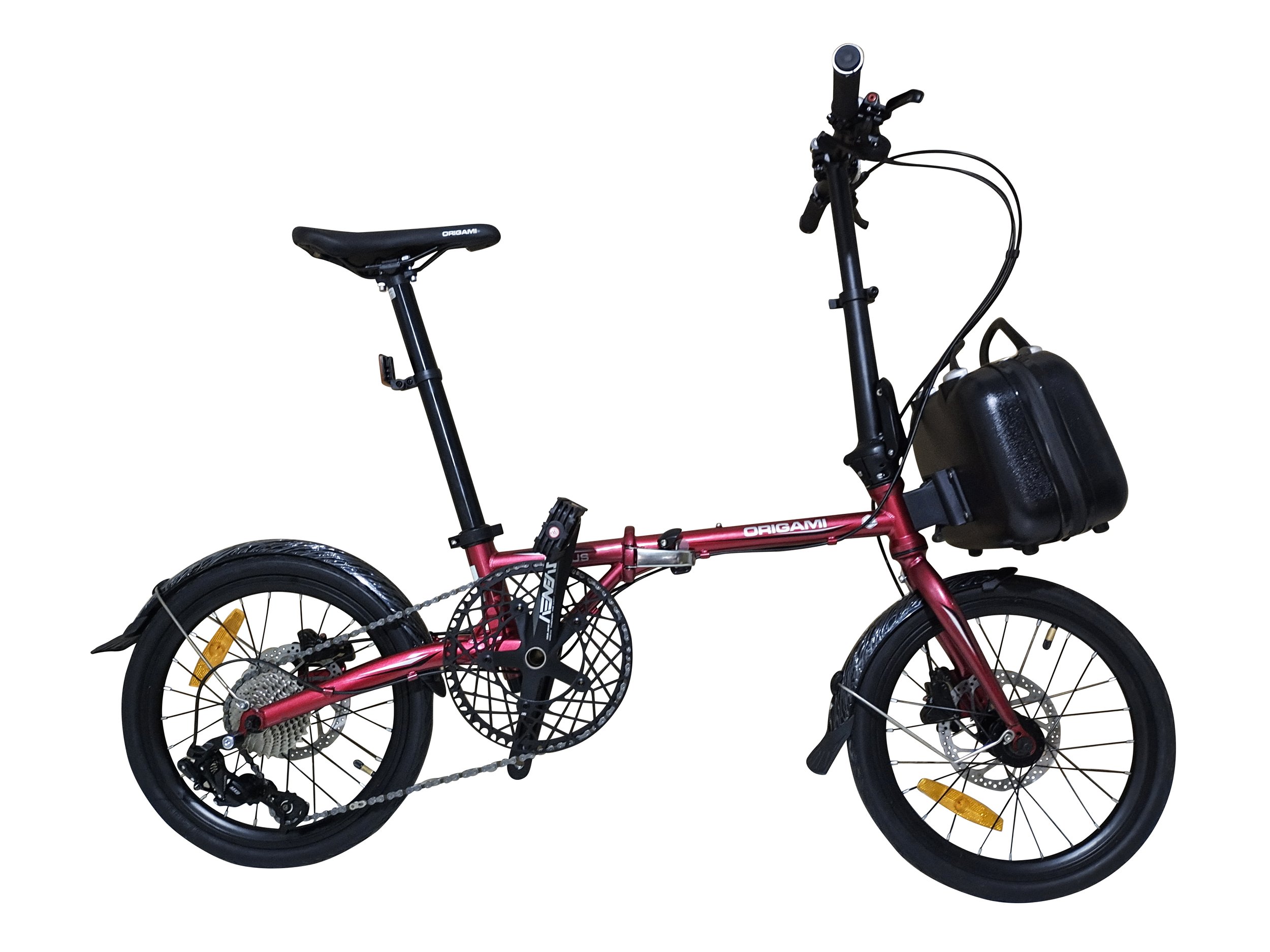 Folding Travel Bicycle with Steel Frame | Origami Bicycle Company