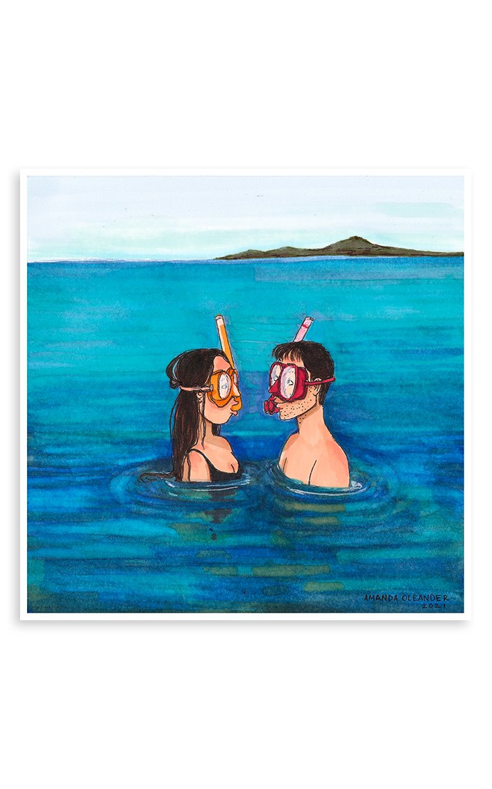 Ocean Dive — AMANDA OLEANDER