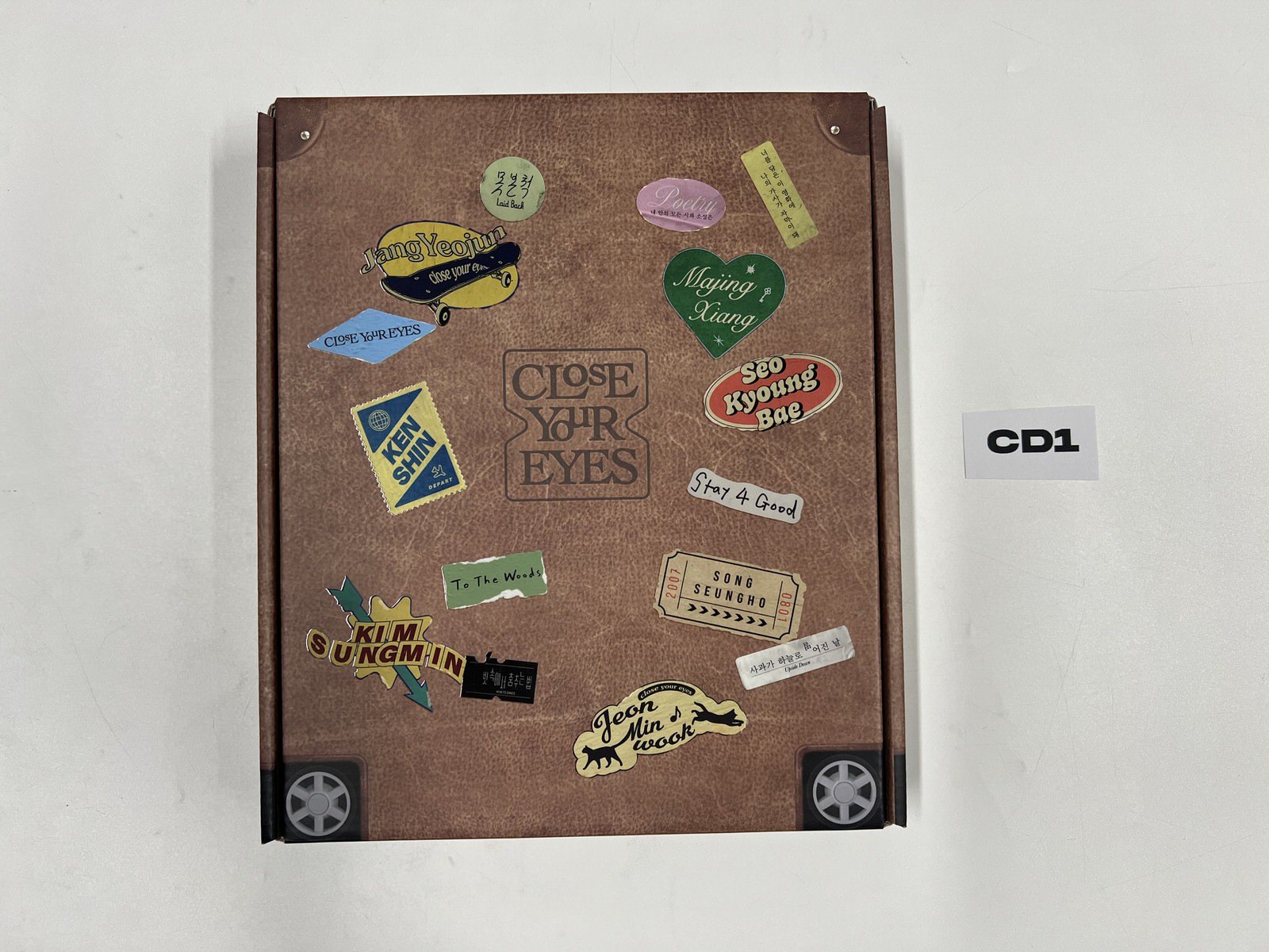 CLOSE YOUR EYES - ETERNALT (Photobook Ver.) SIGNED ALBUM #1