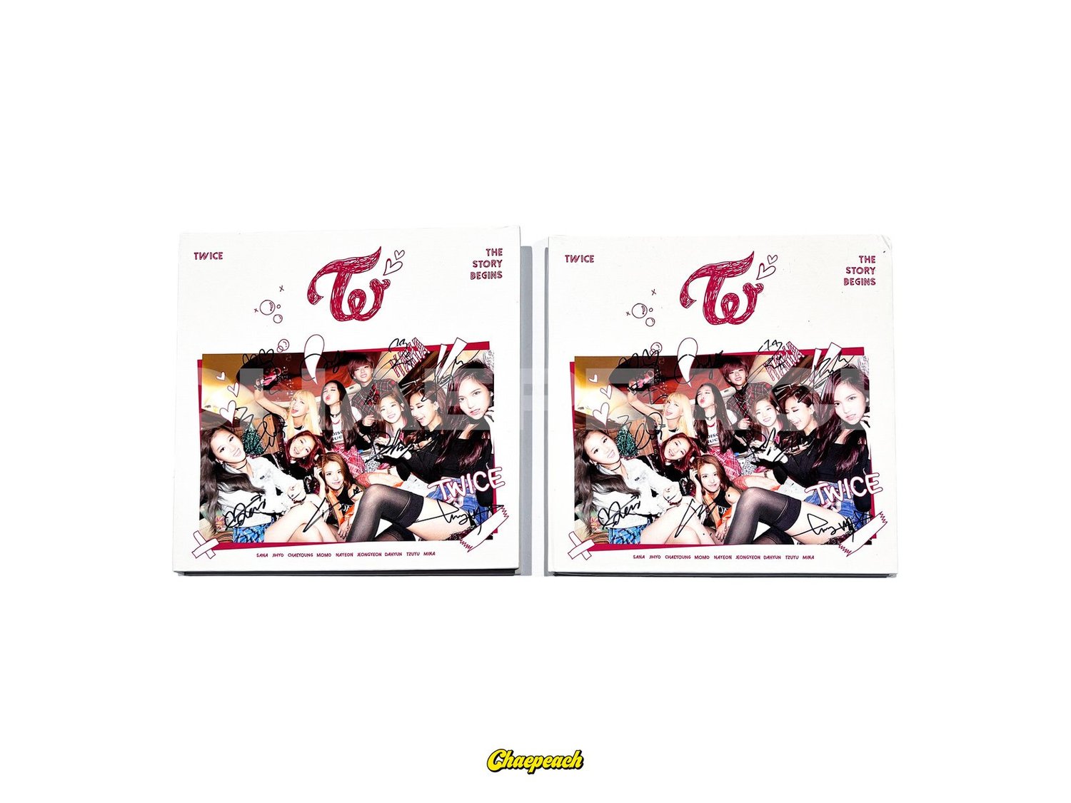 The Story Begins TWICE タワレコ 直筆サイン入り 直筆サイン TWICE
