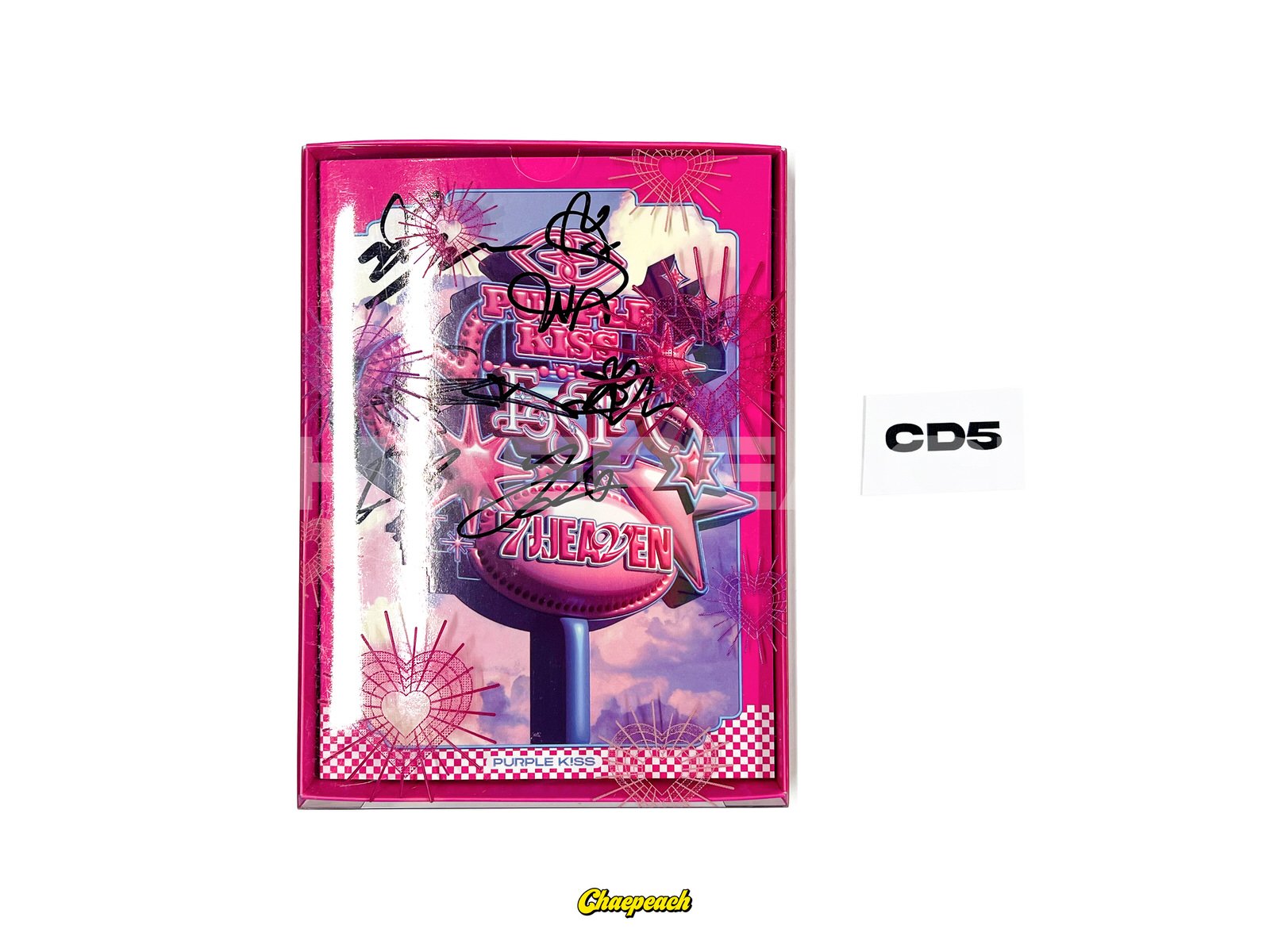 PURPLE KISS BXX 直筆サイン ポラロイド スアン PURPLE KISS BXX 直筆