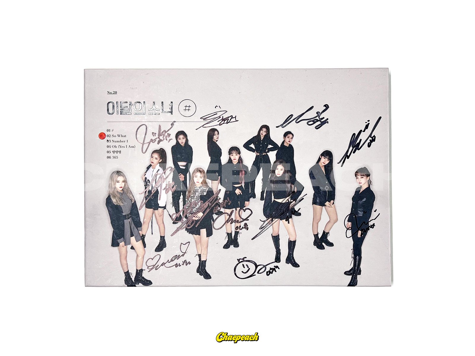 ARTMS LOOMA チェリ Choerry 直直サイン入りポラロイド チェキ ARTMS