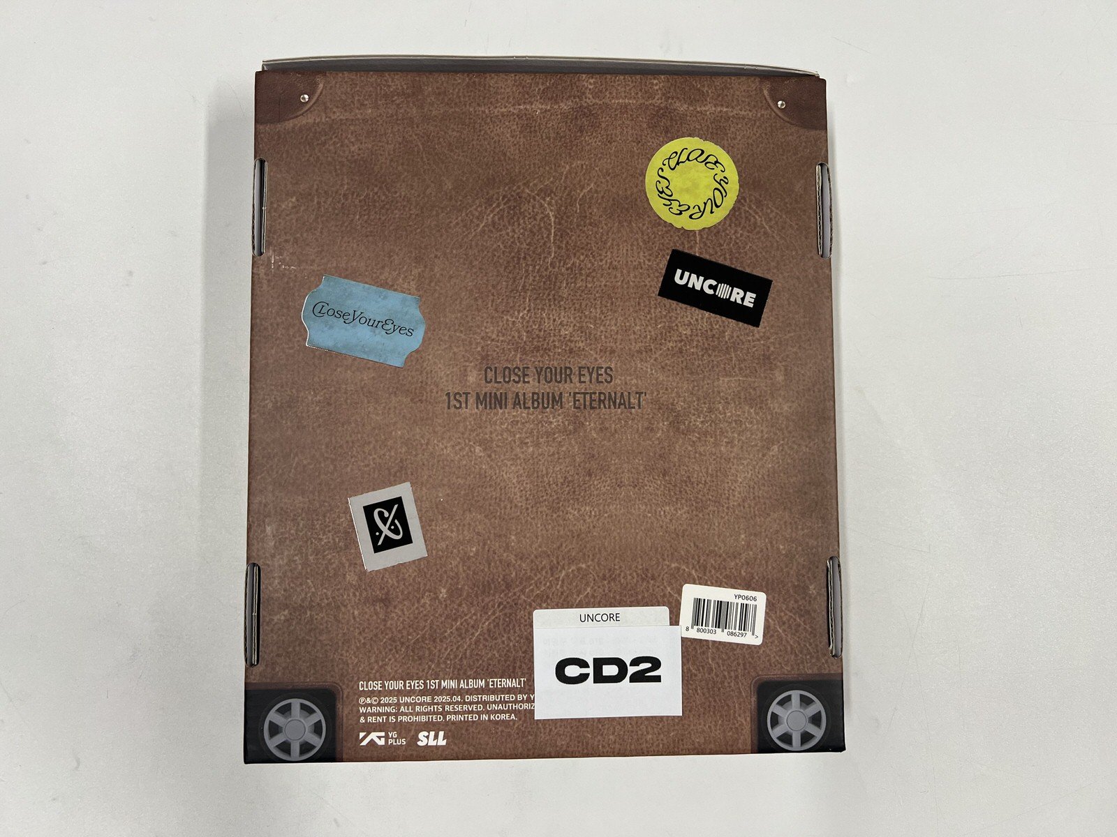 CLOSE YOUR EYES - ETERNALT (Photobook Ver.) SIGNED ALBUM #1