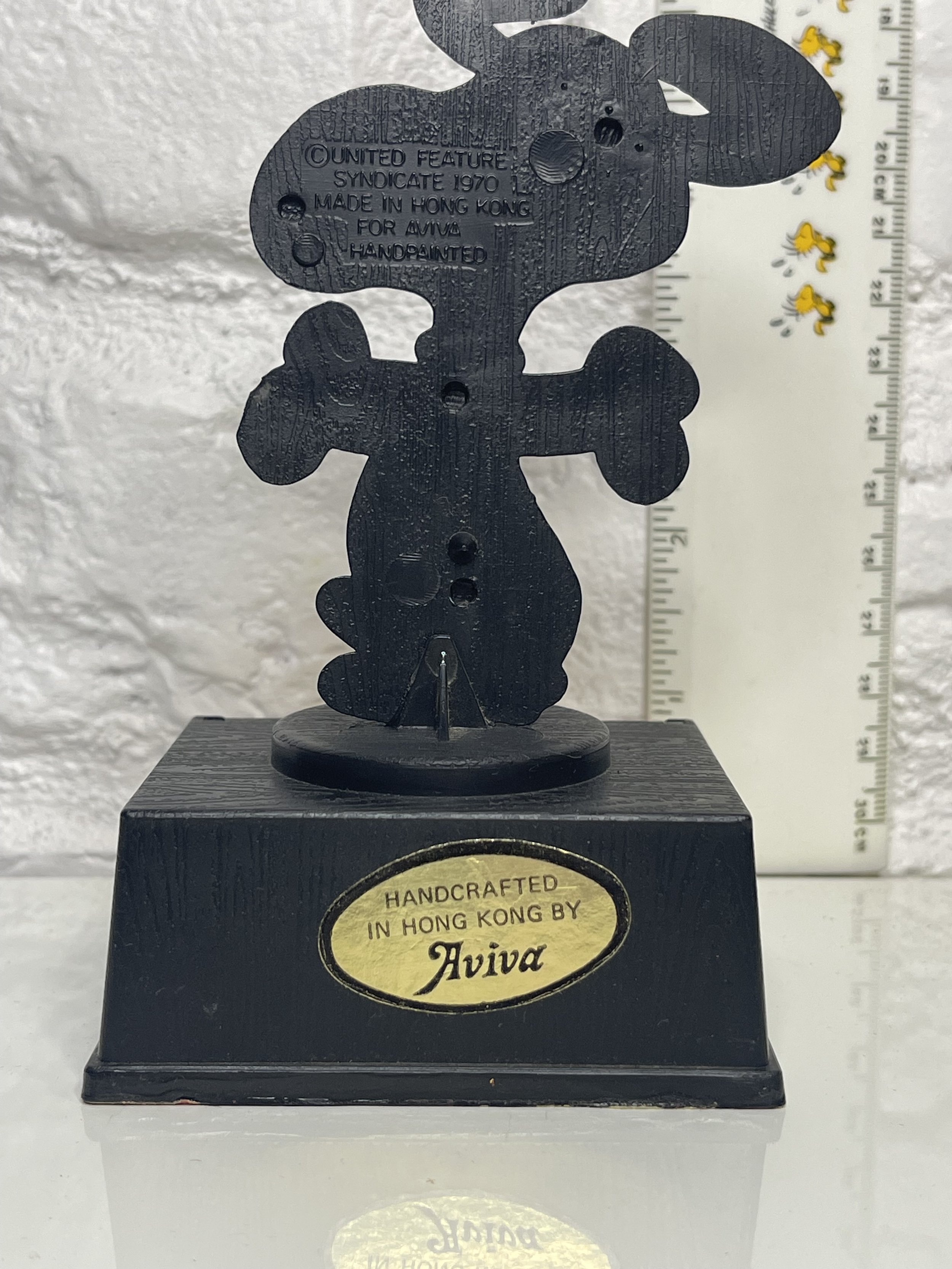 70s AVIVA スヌーピー トロフィー⁄ World's 70s AVIVA スヌーピー