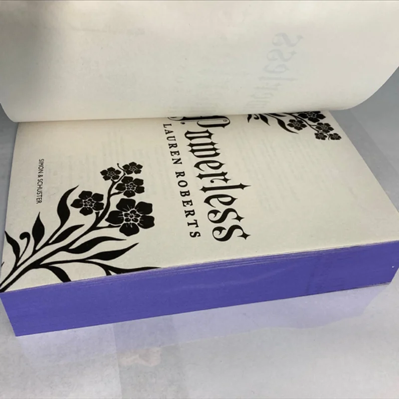 Powerless Waterstones Exclusive Edition Sprayed Edges by Lauren