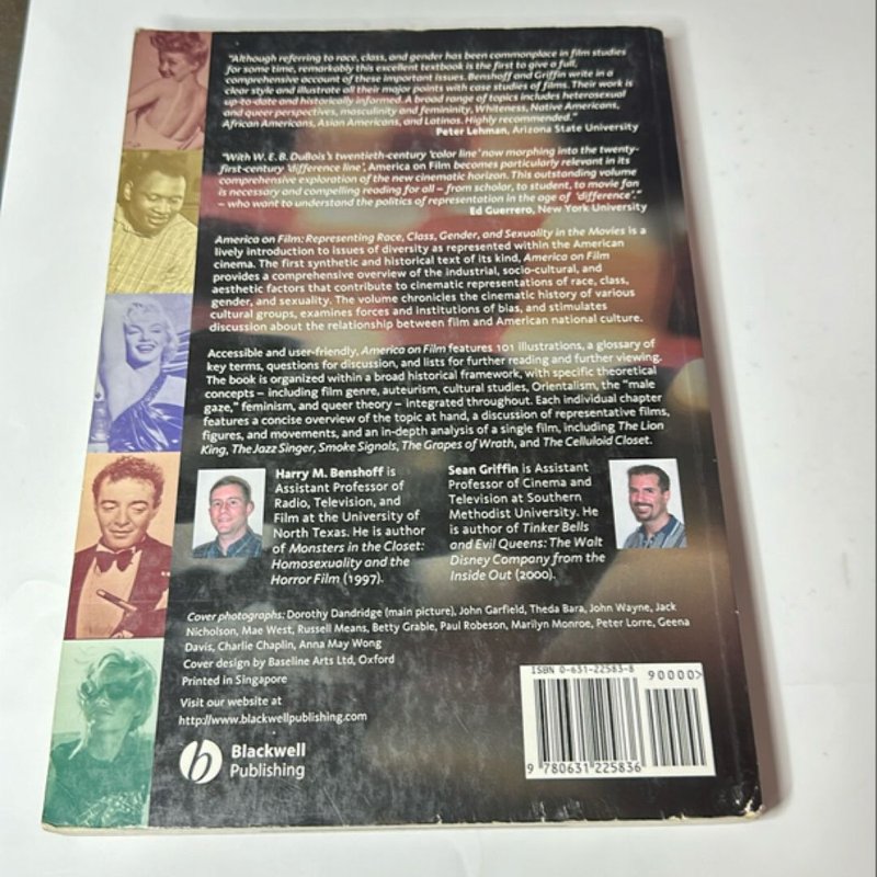 America on Film by Harry M. Benshoff, Sean Griffin