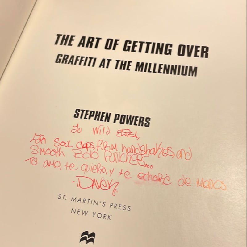 アート・デザイン・音楽 The Art of Getting Over Stephen Powers Art