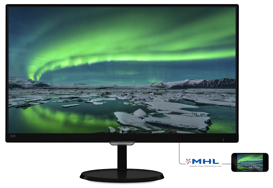 LCD monitor 257E7QDSB/27 | Philips