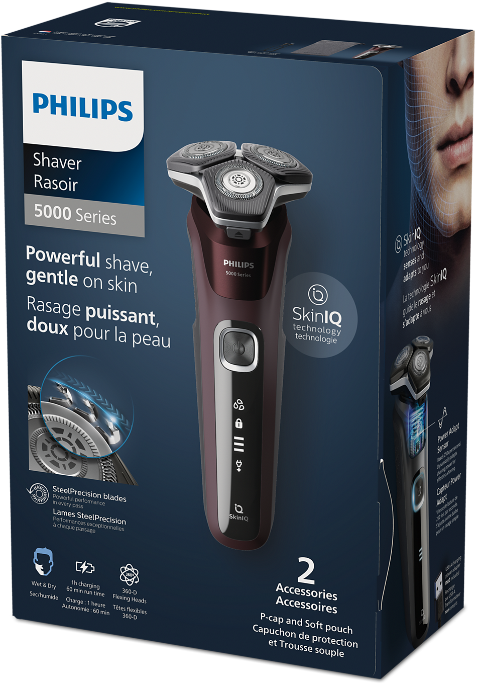 Shaver Series 5000 Wet & Dry electric shaver S5881/10 | Philips