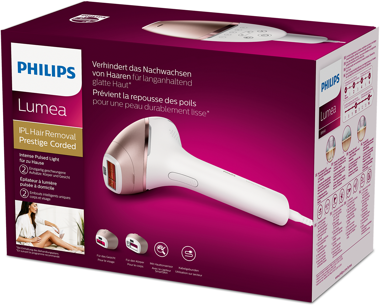 Lumea Prestige IPL - Hair removal device BRI945/00 | Philips