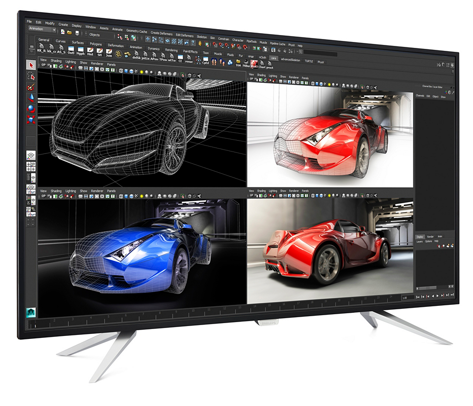 Brilliance 4K ウルトラ HD 液晶ディスプレイ BDM4350UC/11 | Philips