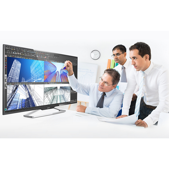 液晶画面新品交換済】PHILIPS 4K液晶モニター BDM4065UC 液晶画面新品