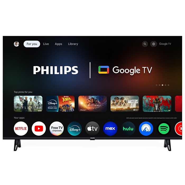 7000 series 4K Ultra HD LED Google TV 43PUL7652/F7 | Google TV