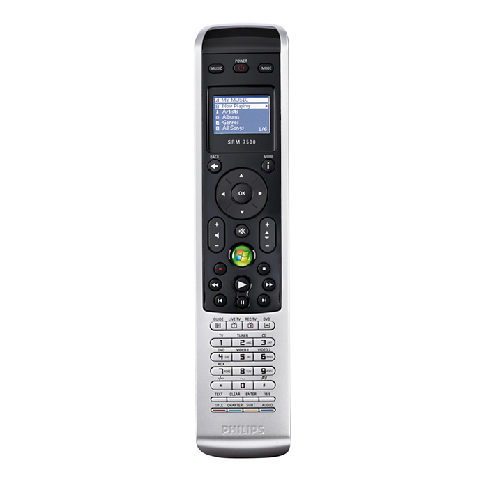 Multimedia Remote Control SRM7500/10 | Philips