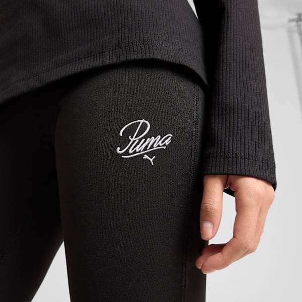 ESS Script Women's Flarred Leggings | PUMA Canada