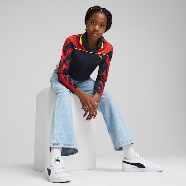 ROAD TO UNITY Big Kids' Soccer Jersey Baby Tee | PUMA