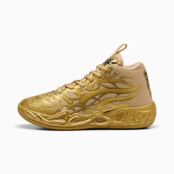 PUMA x LAMELO BALL MB.04 Golden Child Big Kids' Basketball Shoes